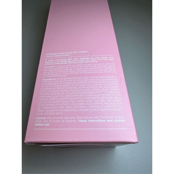 APRILSKIN Pink Aloe Vita Toner 250ml - Picture 3 of 7